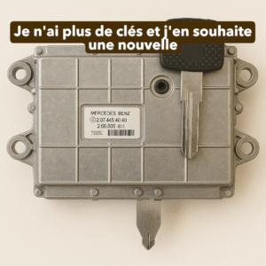 Reproduction de clé – Perte totale Mercedes Actros