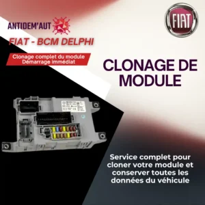 Clonage de BCM Delphi – Transfert de données FIAT