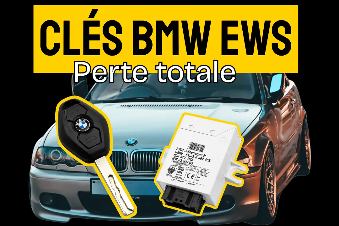 Perte totale de clés BMW : comment refaire une clé grâce au boîtier EWS