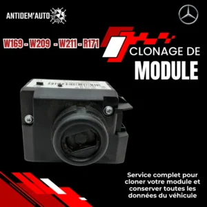 Clonage de module Mercedes W169 W209 W211 R171