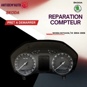 Réparation compteur Skoda Octavia 1Z (2004-2008)