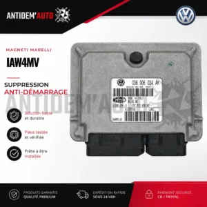 Suppression d’anti-démarrage Volkswagen Magneti Marelli IAW 4MV