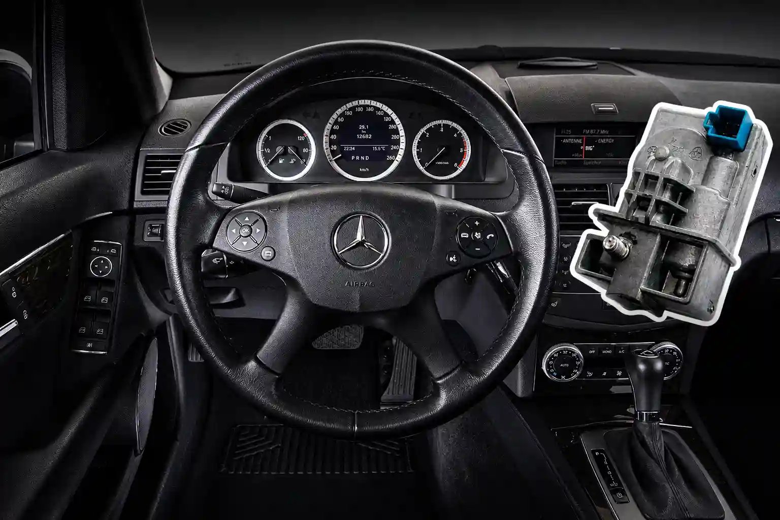 Verrou de colonne Mercedes W204 W207 W212